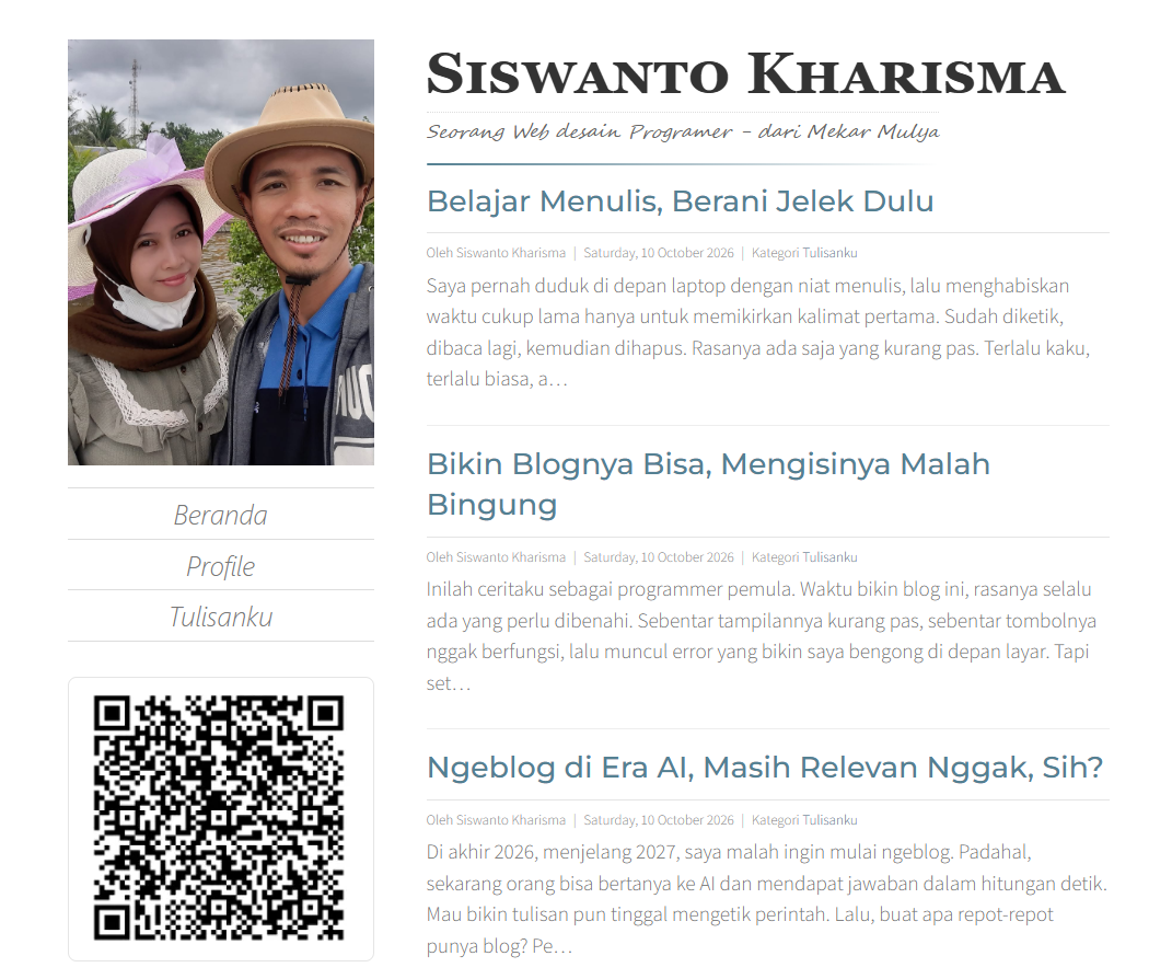 Screenshot tema Siswanto